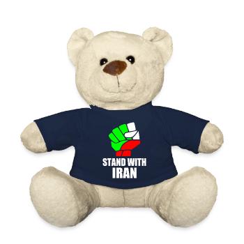 Stand with iran - Teddy - French Navy - Vorne