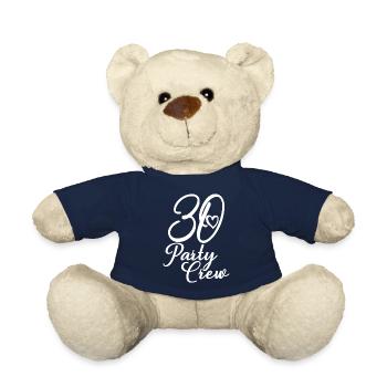 30 Party Crew 30. Geburtstag 30 Jahre alt - Teddy - French Navy - Vorne