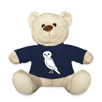 Süße Eule, Wald, Tier, Tierwelt, Natur, Silhouette - Teddy - French Navy - Vorne