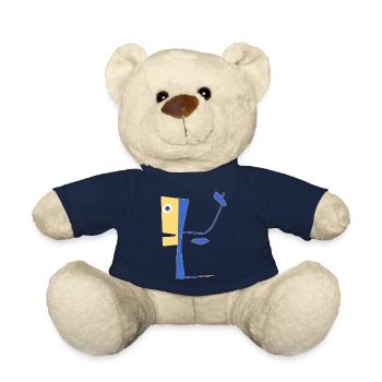 Unreal character - Teddy Bear - french navy - Front