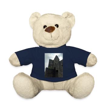 Castle ruin - Teddy Bear - french navy - Front