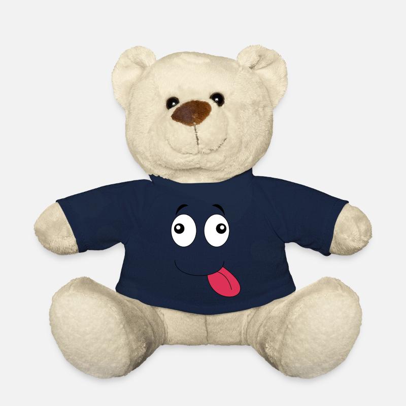 Zungengesicht - Teddy - French Navy