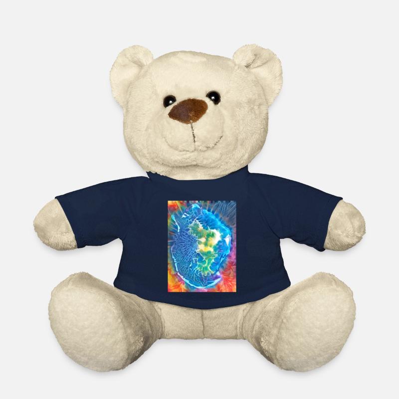 Regenbogen Batik-Mayotte - Teddy - French Navy