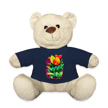 AMBIANCE ESTIVALE - Nounours - bleu marine - Devant