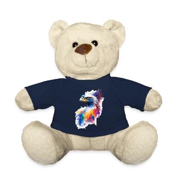 Adler Watercolor - Teddy Bear - french navy - Front