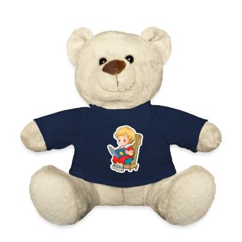 Bookworm, Back to School - Teddy - French Navy - Vorne