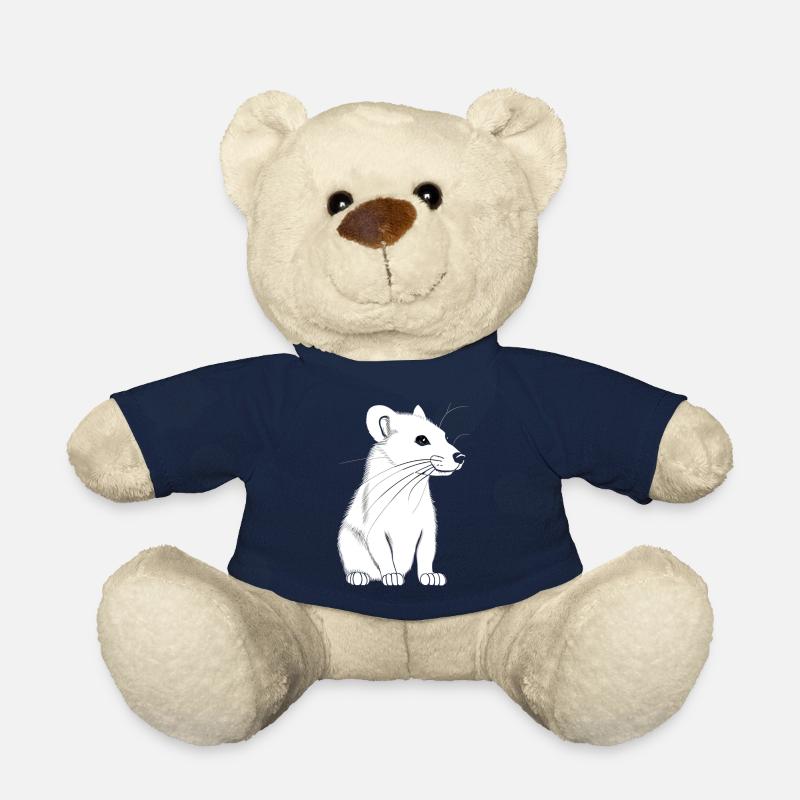 Furet espiègle - Nounours - bleu marine