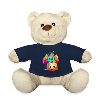 Halloween-Kürbis - Teddy - French Navy - Vorne