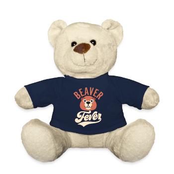 Beaver Fever Animal Rodent - Teddy - French Navy - Vorne