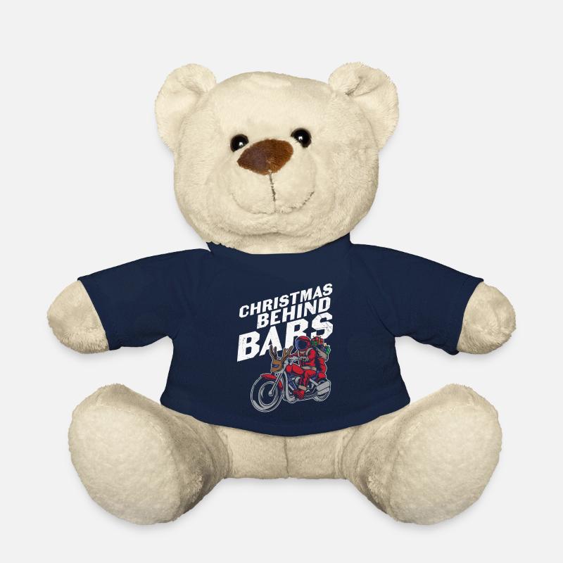 Weihnachtsmann Pullover - Weihnachtspullover - Teddy - French Navy