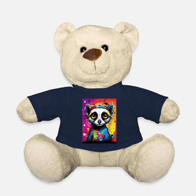 [MB] Verliebtes Erdmännchen: Farbenfrohe Zuneigung - Teddy - French Navy