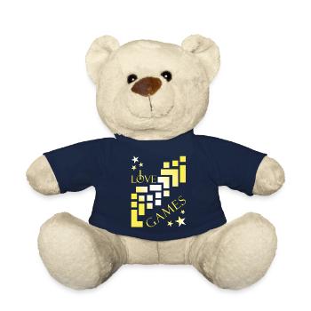 gamer I love games - Teddy - French Navy - Vorne