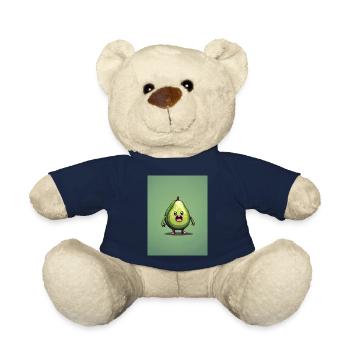 Pixelart Avocado - Teddy - French Navy - Vorne