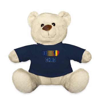 Chad - Teddy Bear - french navy - Front