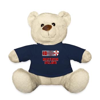 Northern Ireland - Teddy Bear - french navy - Front