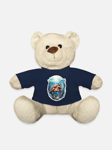 Meers Schildkröte unter Wasser - Teddy - French Navy