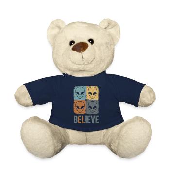 Croyance au mystère de l’espace inconnu - Nounours - bleu marine - Devant