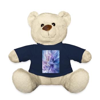 Affiche ICM Flower 1 - Nounours - bleu marine - Devant
