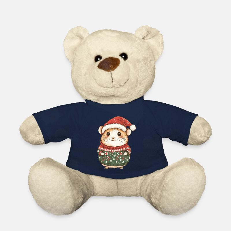 Hamster Weihnachten - Teddy - French Navy