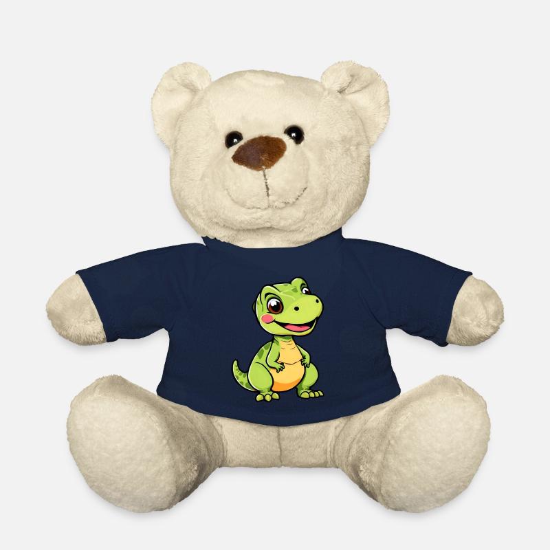 Verspielter Cartoon Dino - Teddy - French Navy