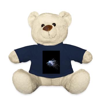 Ein Feuerfisch auf schwarzem Hintergrund - Teddy - French Navy - Vorne