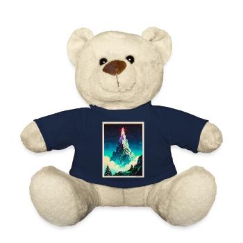 Un phare au-dessus des nuages - Nounours - bleu marine - Devant