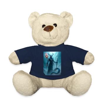 Veles, dieu slave des enfers avec serpent - Nounours - bleu marine - Devant