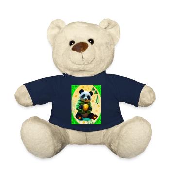 Charming Panda - Teddy Bear - french navy - Front