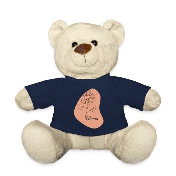 Bloom – Line Art Flower - Teddy - French Navy - Vorne