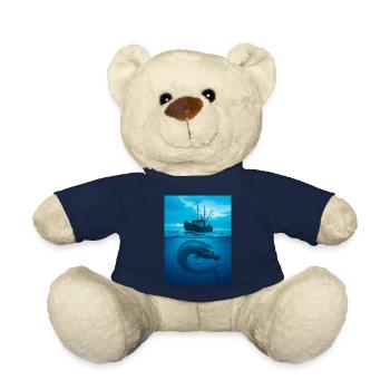 Cirein-Cròin, dragon de mer métamorphe d’Écosse - Nounours - bleu marine - Devant