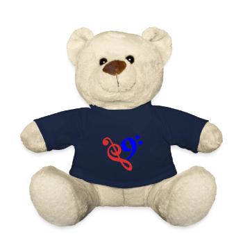 Piano I Piano - Nounours - bleu marine - Devant