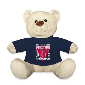 Rhönrad I Athlète I Équipe I Gift I Club - Nounours - bleu marine - Devant