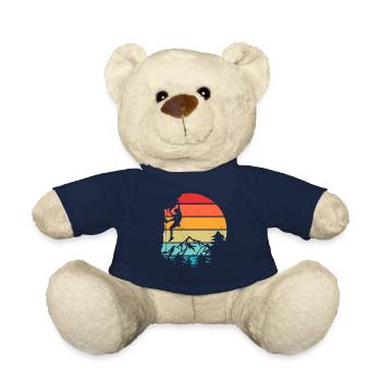 Vintage Rock Climbing - Teddy Bear - french navy - Front