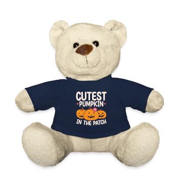 not allowed in GB EM US, trademarked in nice - Teddy Bear - french navy - Front