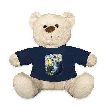 Gespenstischer Abend Mit Kürbissen Gespenstern - Teddy - French Navy - Vorne