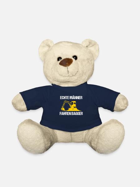 Bagger Baggerfahrer Baggern Geschenk - Teddy - French Navy