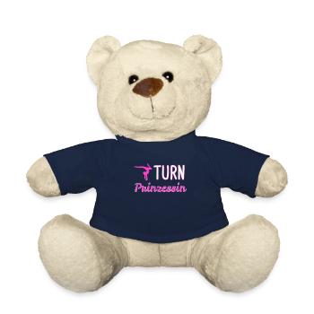Turnen Kunstturnen Bodenturnen Geschenk - Teddy - French Navy - Vorne