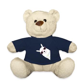 Christmas Alpaca - Teddy - French Navy - Vorne