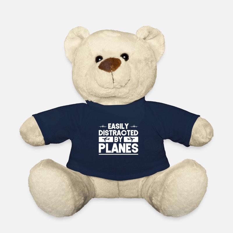 Flugzeuge Flugzeug Pilot Geschenk - Teddy - French Navy