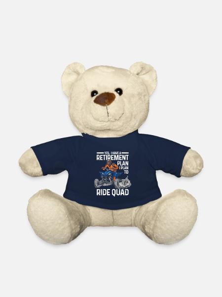 Quad-tour quad quad cadeau - Nounours - bleu marine