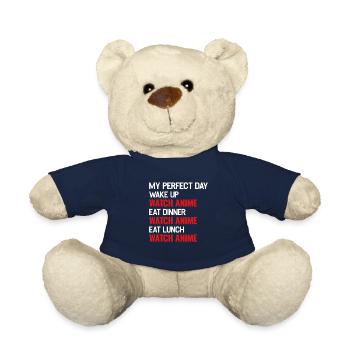 Anime Anime Merch Anime Merchandise Gift - Teddy Bear - french navy - Front