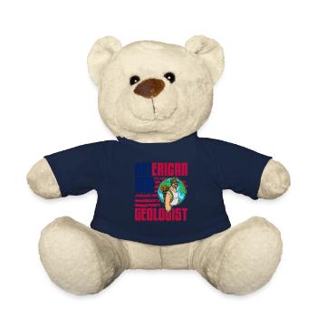 Géoscientifiques Géologie Profession Géologue - Nounours - bleu marine - Devant