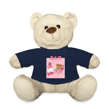 Cottagecore Ästhetisch Otaku Anime Japanisch Milch - Teddy - French Navy - Vorne