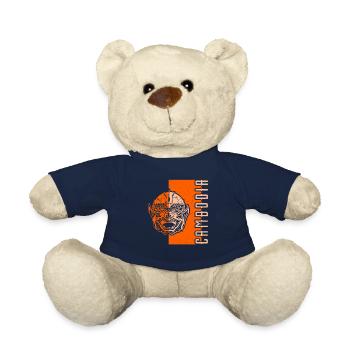 Kambodscha Khmer National Flagge Reise - Teddy - French Navy - Vorne