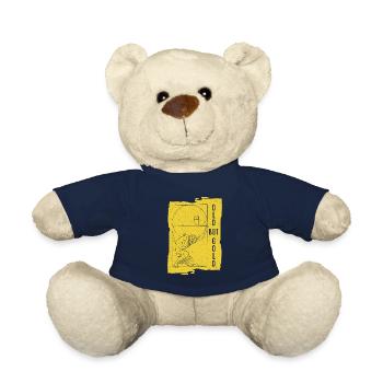 Mathe Goldener Schnitt Folge Fibonacci Kunst - Teddy - French Navy - Vorne