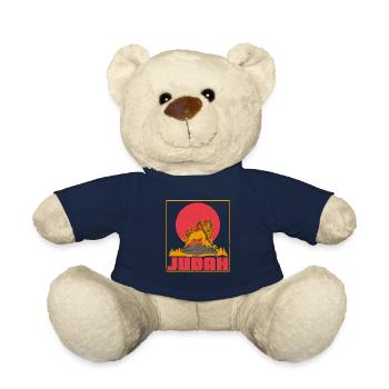 Christentum Pan African Löwe von Juda Afrika Kultu - Teddy - French Navy - Vorne