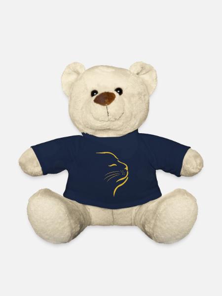 Chat Chat Chat - Nounours - bleu marine