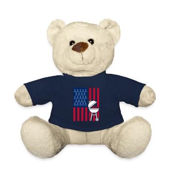 Barbecue Grill Grill Accessories BBQ Grill Master Grill Grill - Teddy Bear - french navy - Front