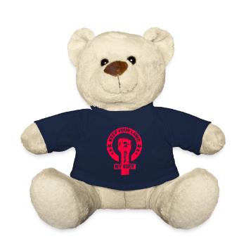 Halten Sie Ihre Gesetze Von Meinem Körperdesign - Teddy - French Navy - Vorne