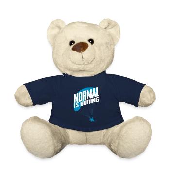 Parapente motorisé Normal est ennuyeux - Nounours - bleu marine - Devant